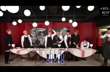 RUN #BTS ft BTS cooking ITALIAN food...