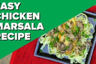 Chicken Marsala Recipe | italian Food Recipes