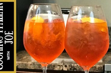How to Make an Aperol Spritz Italian Cocktail Cooking Italian with Joe