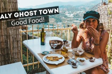 a TASTE of ITALY- Ghost towns & Italian FOOD!