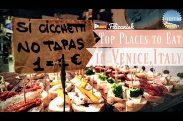 VENICE is CICCHETTI HEAVEN | ITALY FOOD GUIDE 🇮🇹