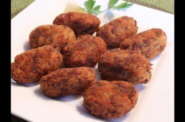 Italian Rice Croquettes - Arancini - Rice Balls Recipe