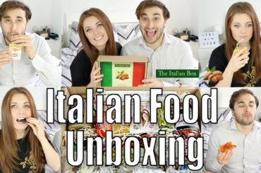 Italian food taste test | Unboxing
