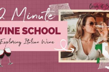 EXPLORE ITALIAN WINE IN 2 MINUTE'S  - WINE SCHOOL - Valpolicella Series Ep.1