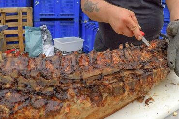 Italian Countryside Street Food. Pork Loin, Angus, Lots of Ribs and more Juicy Grilled Meat
