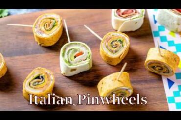 Italian Pinwheels - Easy & Delicious Party Appetizer Recipe
