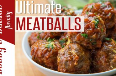 How To Make The Best Italian Meatballs - Bobby's Kitchen Basics