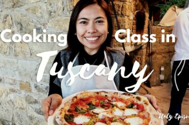 Italian Cooking Class at a farmhouse in Tuscany - BEST experience EVER! | Italy Travel Vlog
