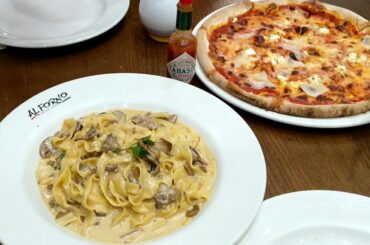 Dinner at Al Forno Italian Restaurant, Yas Mall, Yas Island, Abu Dhabi, UAE
