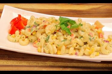 Simple Pasta Salad Recipe - quick italian pasta salad - tasty italian food
