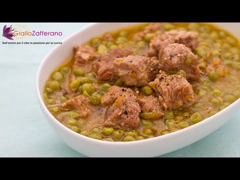Veal stew with peas – Italian recipe Veal stew with peas - Italian recipe