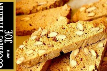 World’s Best Almond Biscotti Cookies Homemade Cooking Italian with Joe