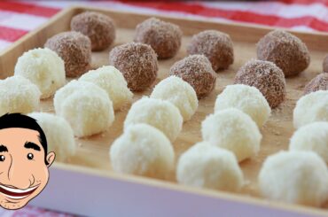 Coconut Balls Recipe | Gluten Free & No Bake Coconut Balls