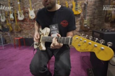 Paoletti Guitars, made from wooden wine barrels in Italy | NAMM 2018