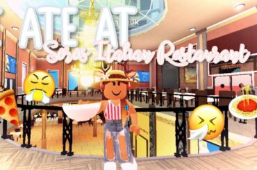 AN UNPLEASANT DINING EXPERIENCE | Soro's Italian Restaurant  ROBLOX