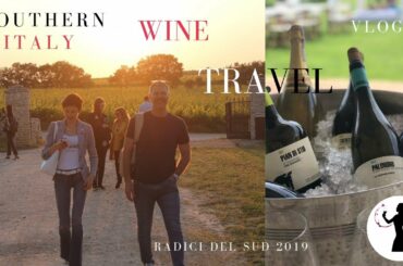 Southern Italy wine tour and Radici del Sud competition, my travel vlog