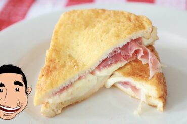 ITALIAN GRILLED CHEESE SANDWICH RECIPE | Mozzarella in Carrozza | Fried Cheese Sandwich