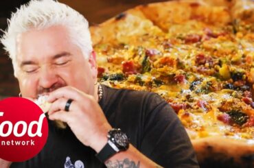 Guy Fieri Learns How To Make Authentic Italian Pizza | Diners, Drive-Ins & Dives