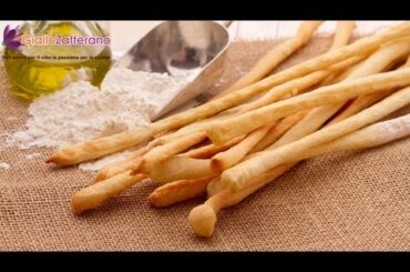 Breadsticks ( grissini ) - Italian recipe