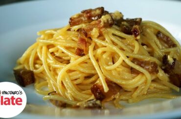 HOW TO MAKE SPAGHETTI CARBONARA | The Authentic Carbonara Recipe | Italian Food Recipes