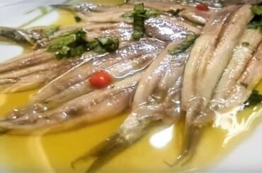 Marinated Anchovies Italian Food Typical Acciughe Marinate #italian #food #italianfood