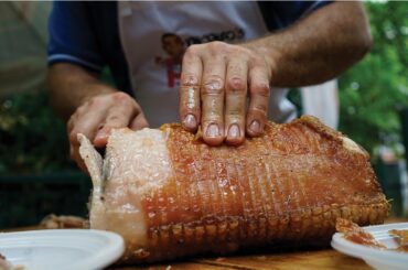 ABRUZZO ITALY | Italian Porchetta Day 2016 | Homemade Porchetta (Italian Food)