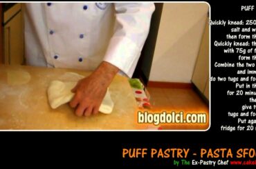 Puff Pastry Recipe - Pasta sfoglia - ITALIAN RECIPES
