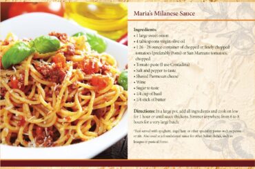 Recipes for Homemade Milanese, Bolognese and A la Vodka Sauce | Italian Cooking | Larry Pino