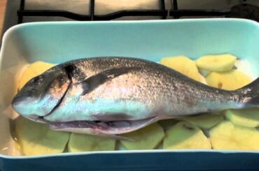 How to make fish - Orata al forno ITALIAN RECIPES