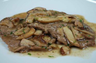 Porcini Veal Escalopes - italian recipe