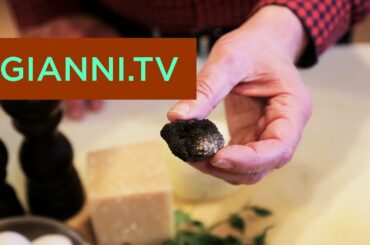 Black Truffle Frittata - Italian Cooking Videos - Gianni's North Beach