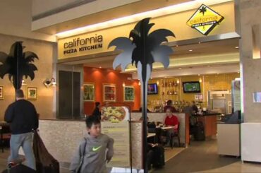 California Pizza Kitchen CPK Italian Cuisine Food SNA Terminal A Gate 5 BBQ Chicken Pasta Salads JWA