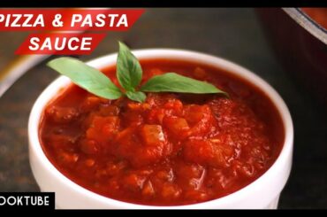 Pizza & Pasta Sauce Recipe | Italian Red Sauce Recipe | Homemade Pizza Sauce