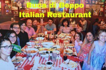 Buca di Beppo Italian Restaurant l Old Town Pasadena, California