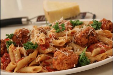 Penne with Spicy Paneer Balls In Tomato Tangy Sauce | Italian Recipes | Sanjeev Kapoor Khazana