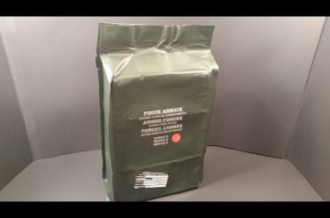 2014 Italian Combat Food Ration 24 Hr MRE Review Module B Top Military Meal Tasting Test
