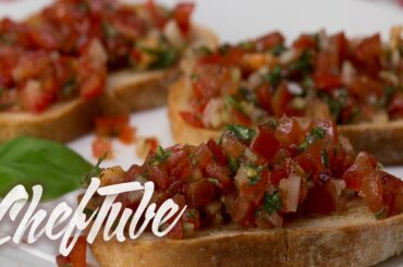 How to Make Italian Bruschetta - Recipe in description