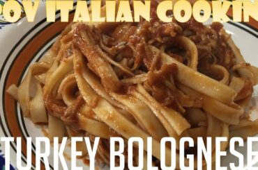 Turkey Bolognese: POV Italian Cooking Episode 71