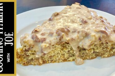 Almond Cake with Orange Sugar Glaze Cooking Italian with Joe