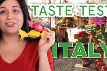 ITALIAN FOOD TASTE TEST #1 | ITALY | VIVIAN REACTS