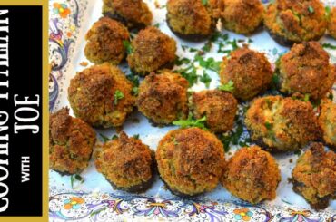 How to Make Stuffed Mushrooms Cooking Italian with Joe