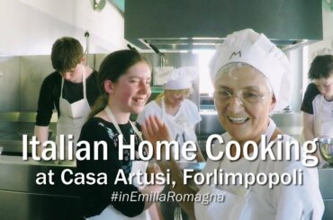 The Art & Science of Italian Home Cooking - Making Piadina at Casa Artusi
