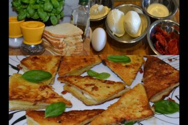 Panini Sandwich Recipes, Mozzarella en Carozza, Italian Food