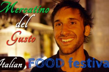 Italian food festival Mercatino del Gusto - Maglie, Puglia 2014