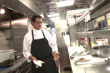 Florin Slavescu at Barbetta, the Oldest Italian Restaurant in NYC