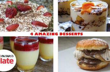 4 CRAZY ITALIAN DESSERTS | Italian Desserts Recipes | Tasty Desserts