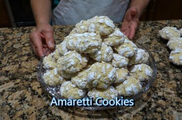 Italian Grandma Makes Amaretti Cookies