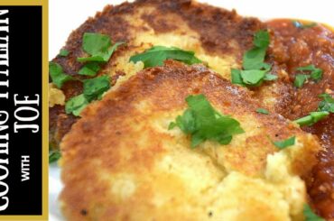 Fried Polenta with Parmesan Cheese Cooking Italian with Joe