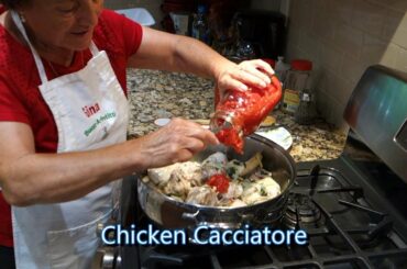 Italian Grandma Makes Chicken Cacciatore