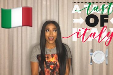 A Taste Of Italy!!! (Italian Food Vs. American Food)
